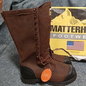 Men's Matterhorn 16" waterproof insulated internal met guard boots